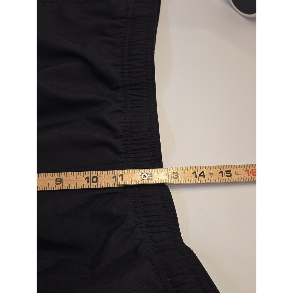 Nike Dri-FIT Men's XL Black Tapered Running Training Pants Ankle Zip Pockets - Picture 9 of 9